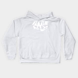 Studio Ochee Style Wars white Kids Hoodie